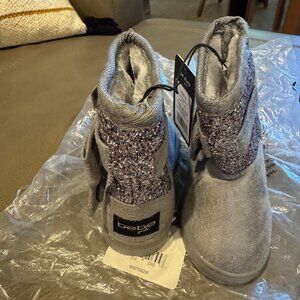 NWT Bebe Toddler Glitter Winter Boots
